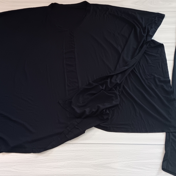 Women Plus Size Loose Solid Color Two Piece Set - Picture 6 of 13